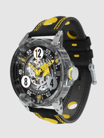 BRM Racing V6-44-SA Makrolon Yellow Replica Watch